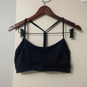lululemon athletica Black Flow Y Sports Bra